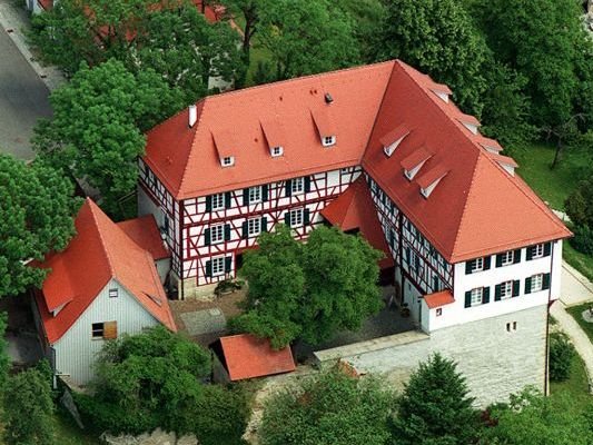 Luftbild Schloß Gomaringen